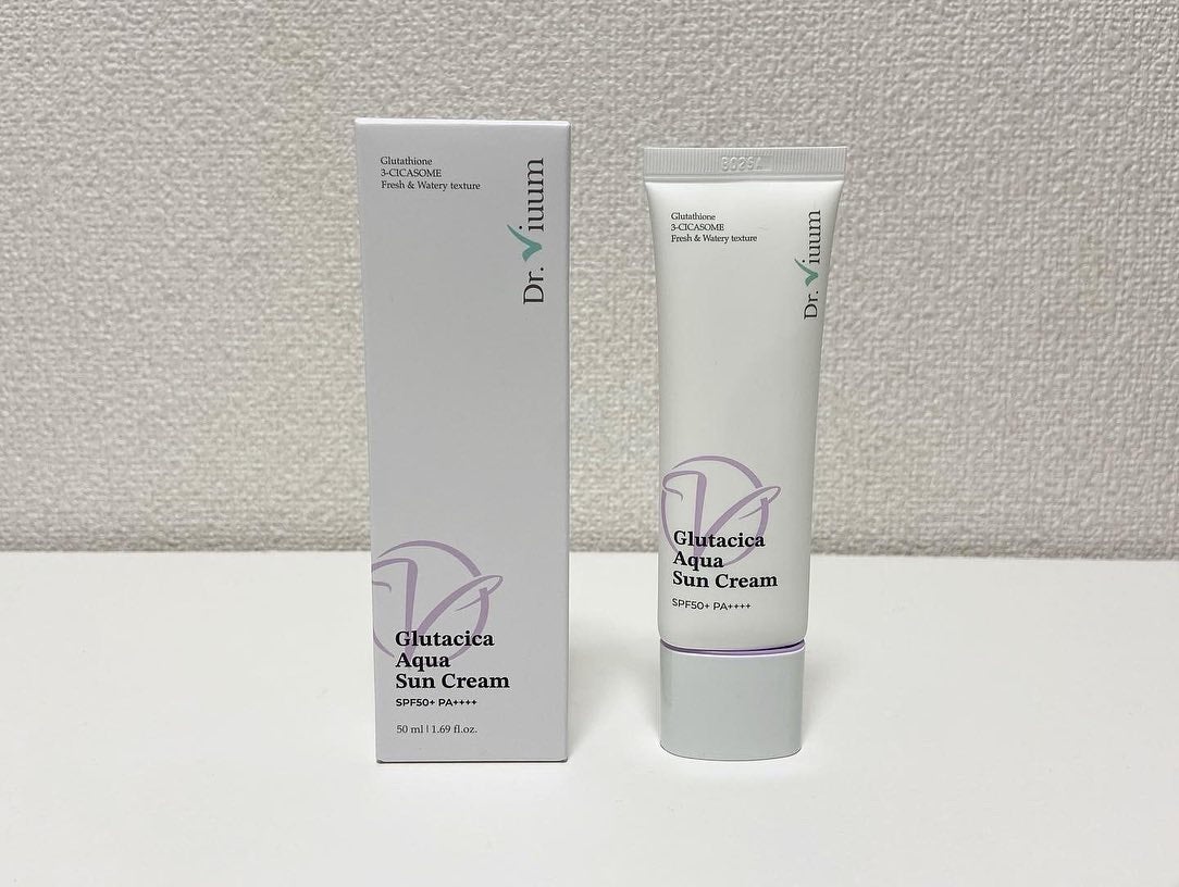 グルタシカ Aサンクリーム/Dr.Viuum/日焼け止めクリームを使ったクチコミ(1枚目)