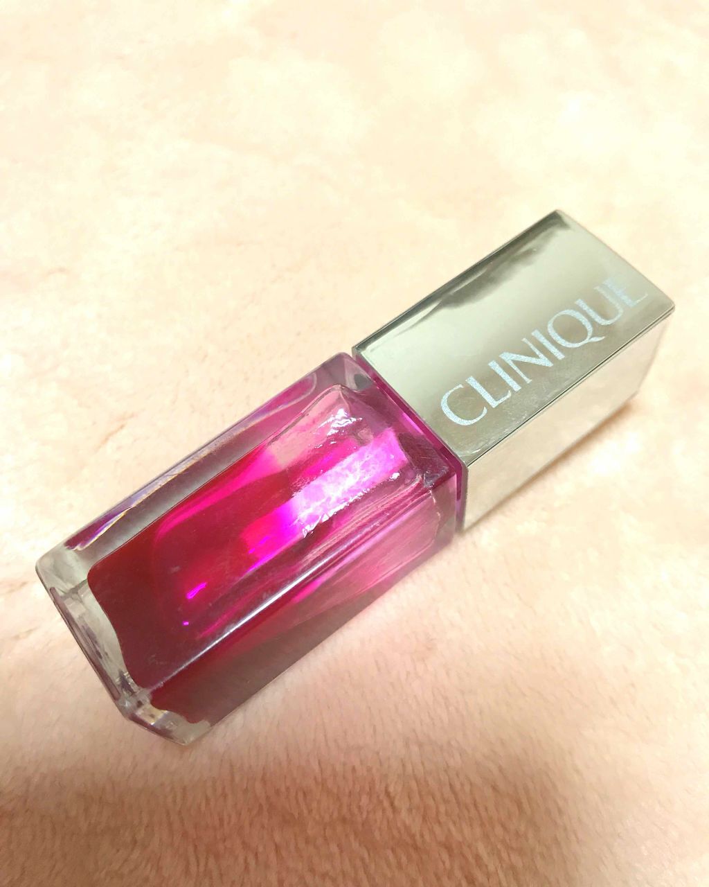 クリニーク ポップ オイル/CLINIQUE/リキッドチークを使ったクチコミ（1枚目）