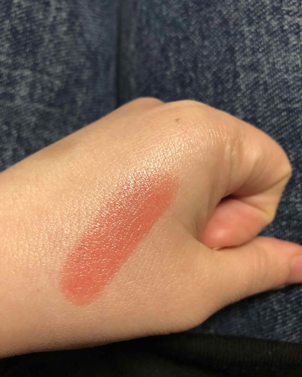 ラスティンググロスリップ/CEZANNE/口紅を使ったクチコミ（2枚目）