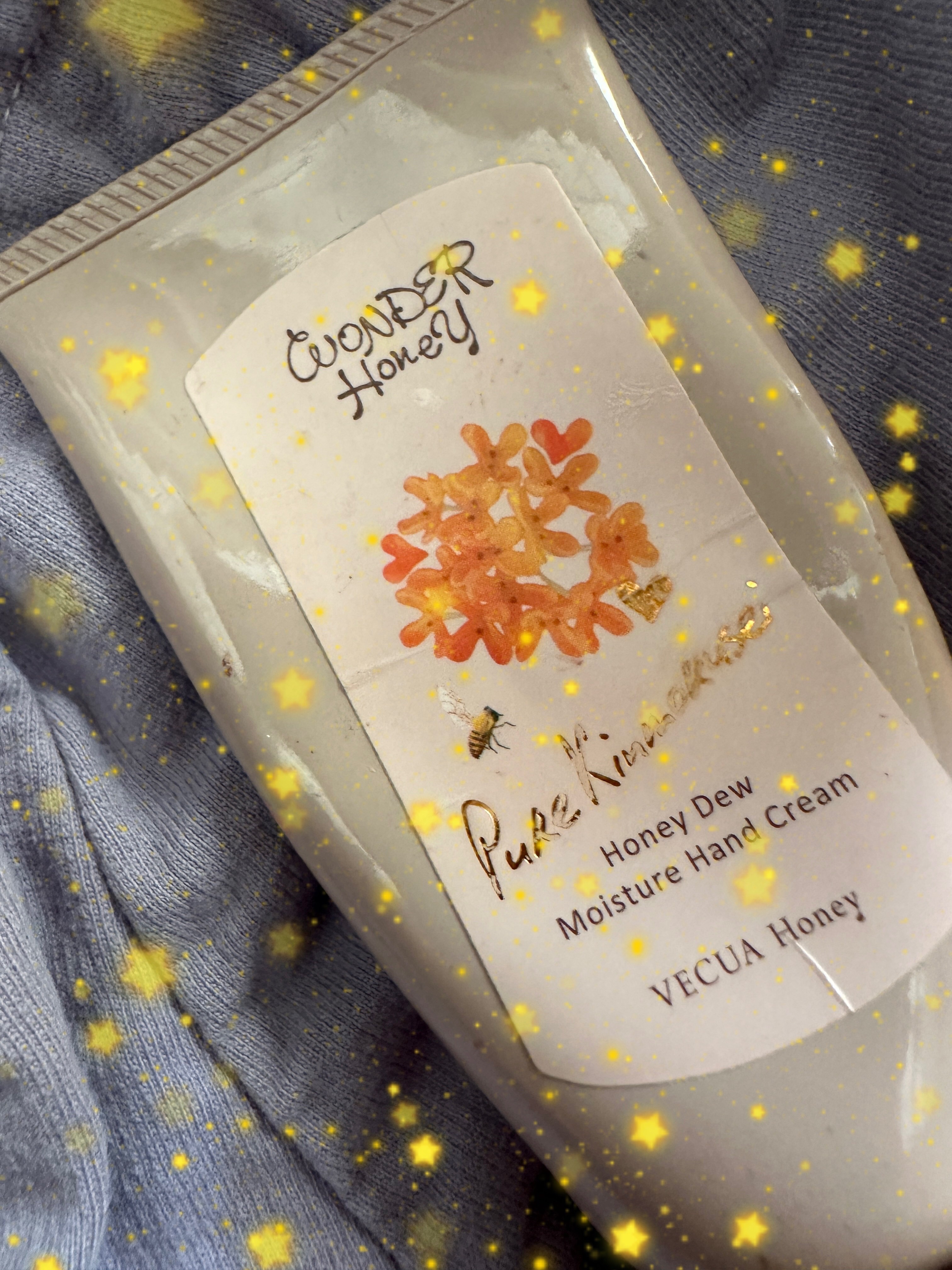 ワンダーハニー とろとろハンドクリーム ピュアキンモクセイ/VECUA Honey/ハンドクリームを使ったクチコミ（1枚目）