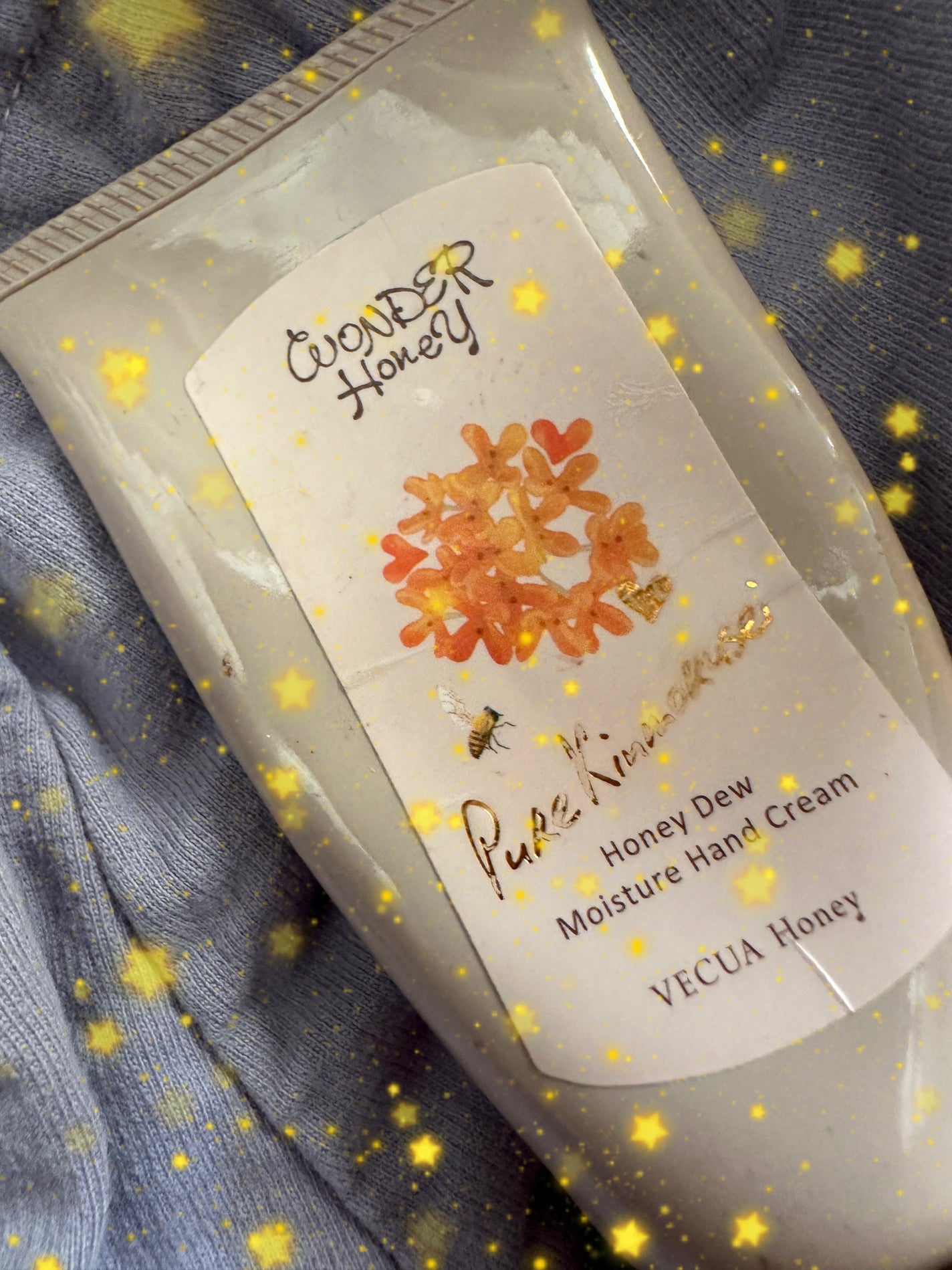 ワンダーハニー とろとろハンドクリーム ピュアキンモクセイ/VECUA Honey/ハンドクリームを使ったクチコミ(1枚目)