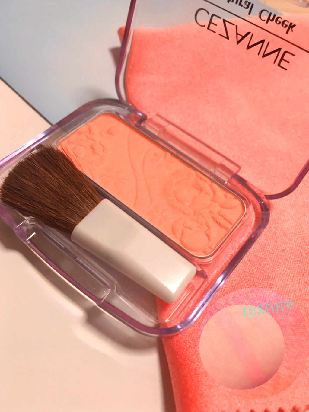 ナチュラル チークN/CEZANNE/パウダーチークを使ったクチコミ（2枚目）