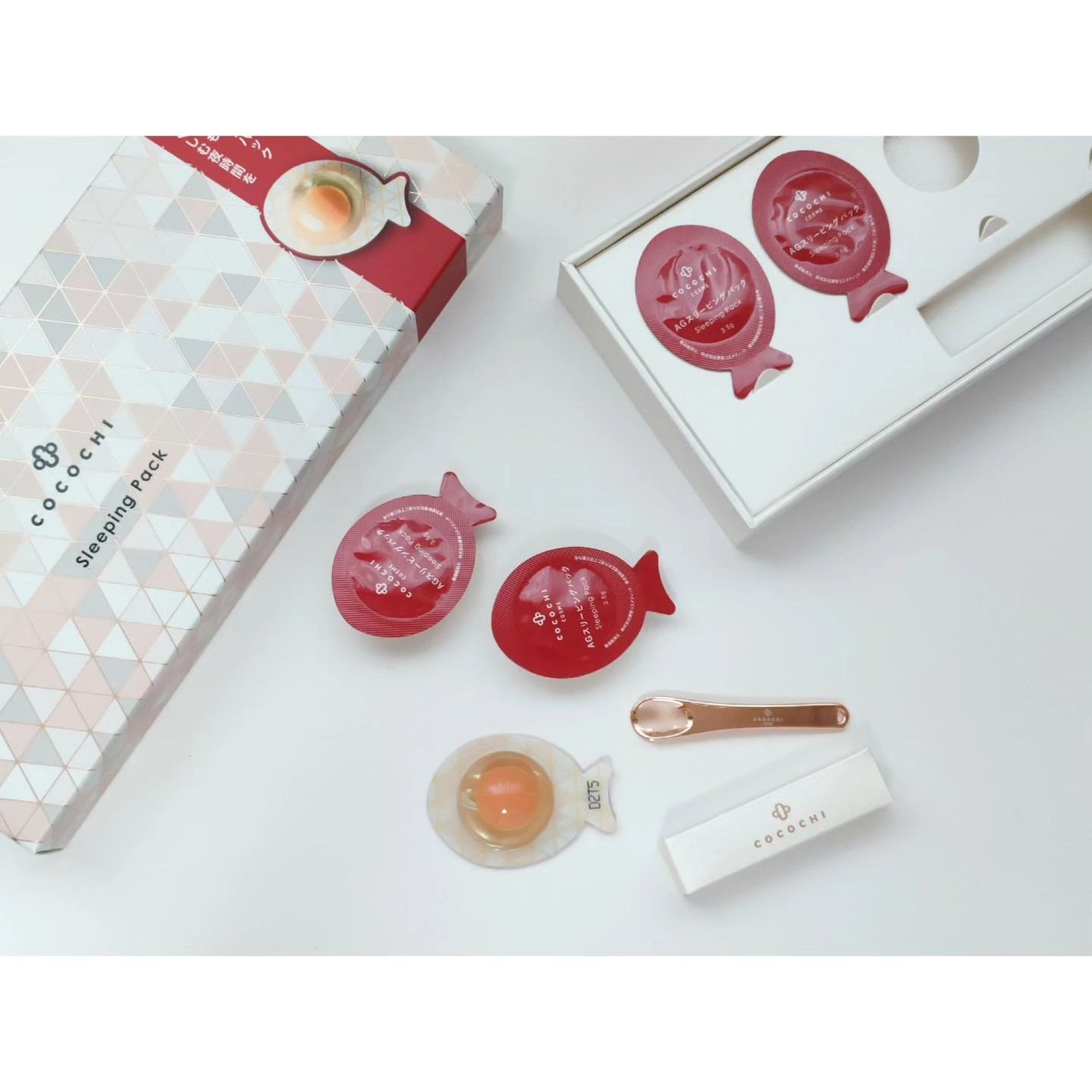 ココチ AG スリーピングパック N/COCOCHI/フェイスクリームを使ったクチコミ(2枚目)