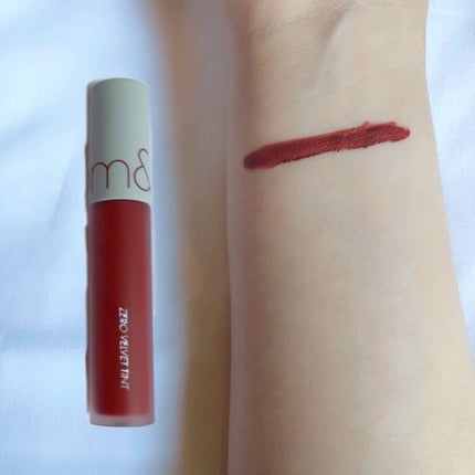 ゼロベルベットティント/rom&nd/リップティントを使ったクチコミ(2枚目)