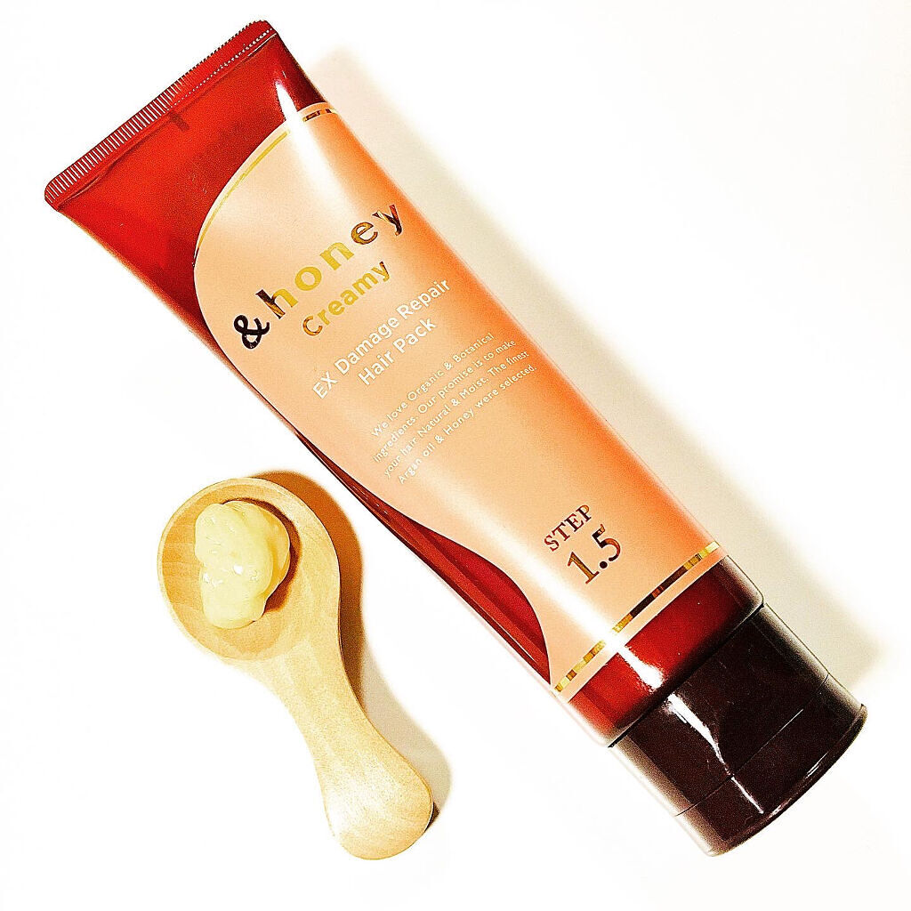 &honey  Creamy EXダメージリペアヘアパック1.5/&honey/ヘアマスク・ヘアパックを使ったクチコミ（2枚目）