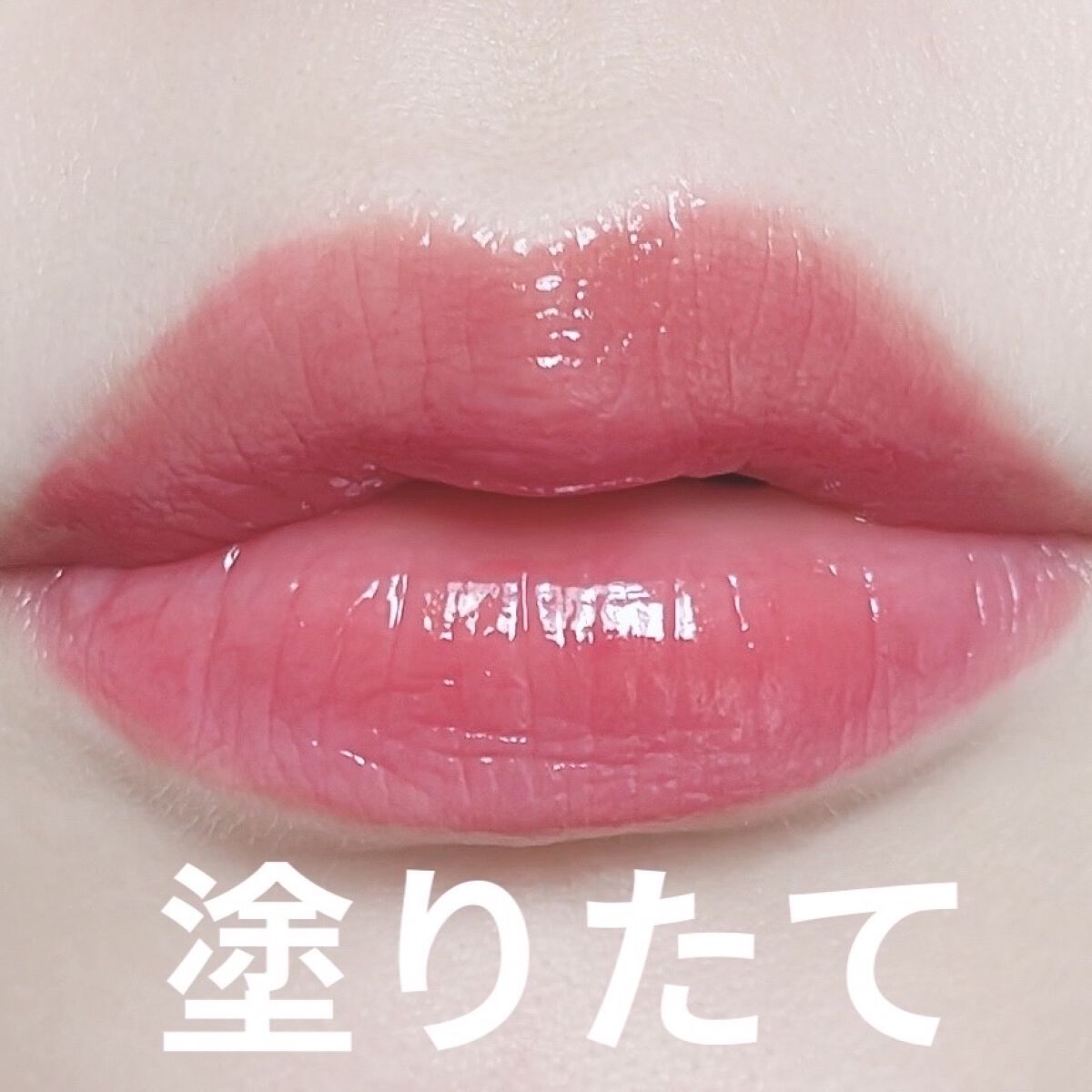 エアリーリップミラー/COLORKEY/リップグロスを使ったクチコミ（3枚目）