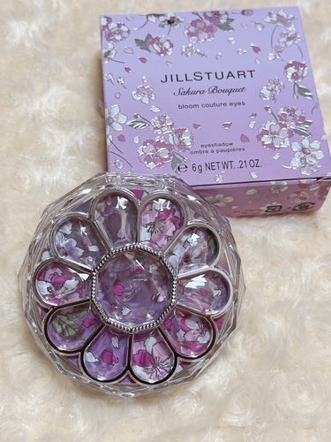 ジルスチュアート ブルームクチュール アイズ 23 sakura symphony<サクラブーケ>（限定）/JILL STUART/アイシャドウパレットを使ったクチコミ（2枚目）