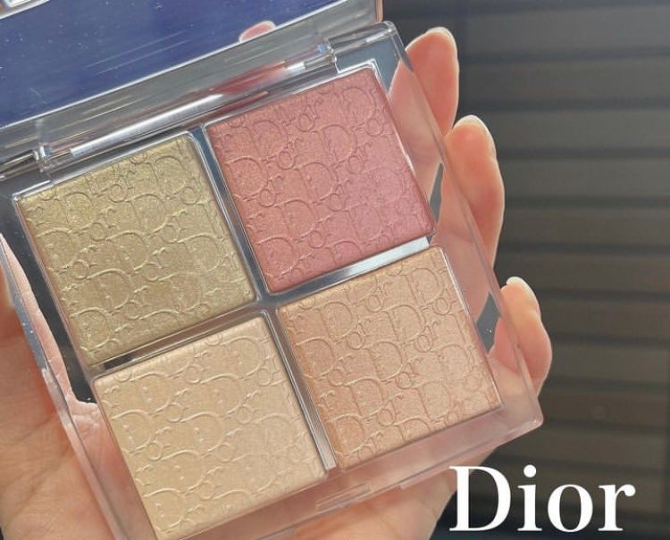 ディオール バックステージ フェイス グロウ パレット/Dior/ハイライトを使ったクチコミ(2枚目)