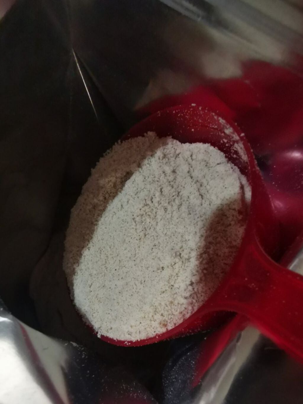 ホエイプロテイン ビタミン ほうじ茶ラテ風味/DNS/ホエイプロテインを使ったクチコミ(2枚目)