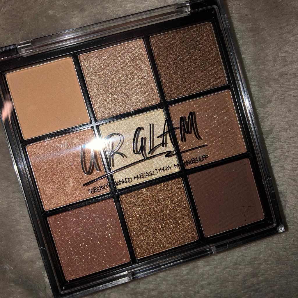 UR GLAM BLOOMING EYE COLOR PALETTE/U R GLAM/アイシャドウパレットを使ったクチコミ(1枚目)