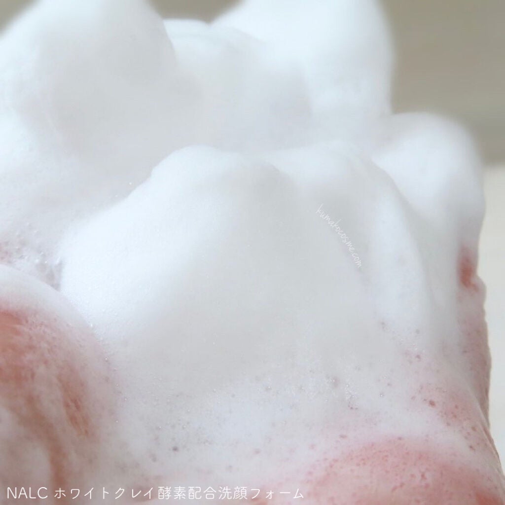 ホワイトクレイ酵素配合洗顔フォーム/NALC/洗顔フォームを使ったクチコミ(4枚目)