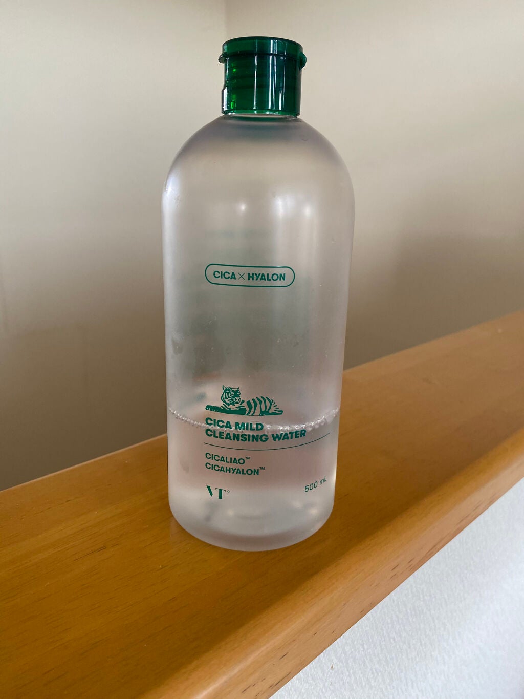 CICA マイルドクレンジングウォーター/VT/クレンジングウォーターを使ったクチコミ(1枚目)