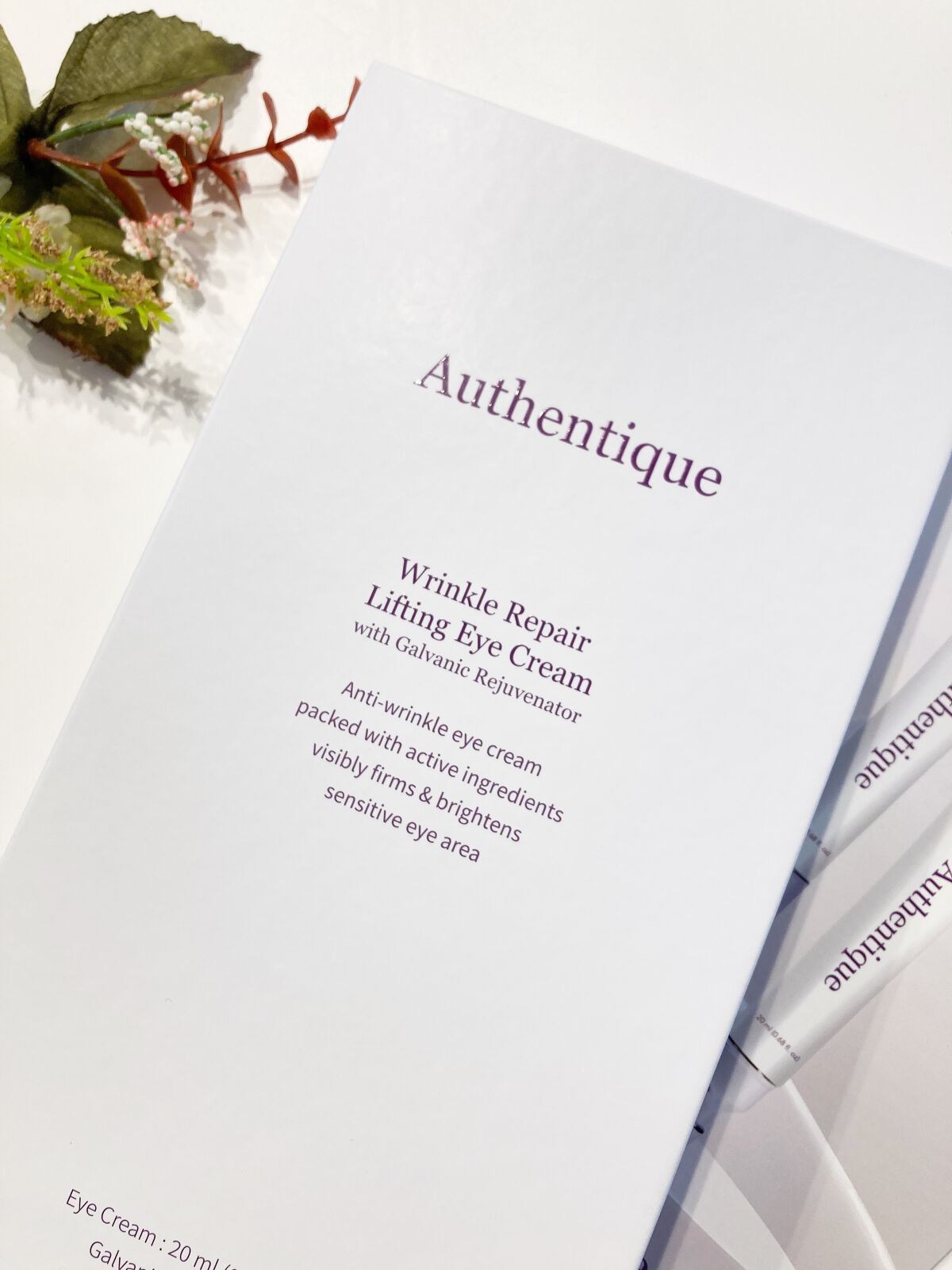 AUTHENTIC A.T.Q リンクル アイクリーム/AUTHENTIC/アイケア・アイクリームを使ったクチコミ（1枚目）