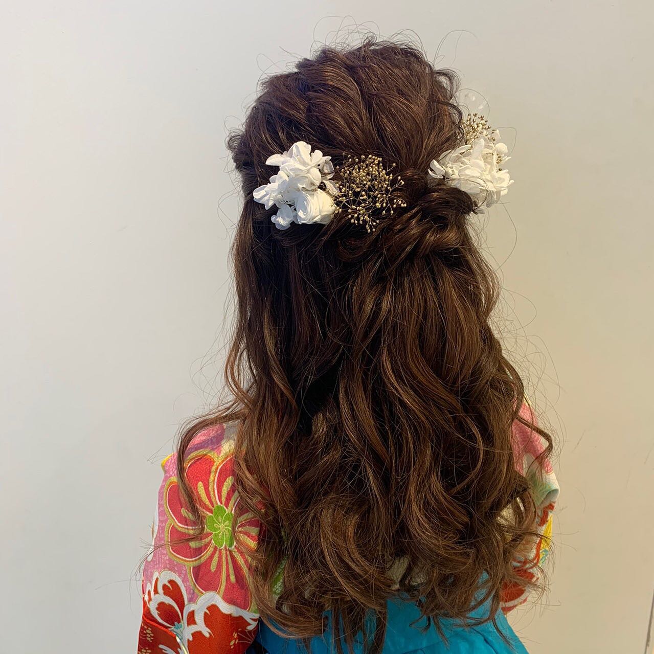 田中みづき on LIPS 「💐...🕊🤎#卒業式ヘア....ヘアセット予約承り中❤︎ご新規..」(1枚目)