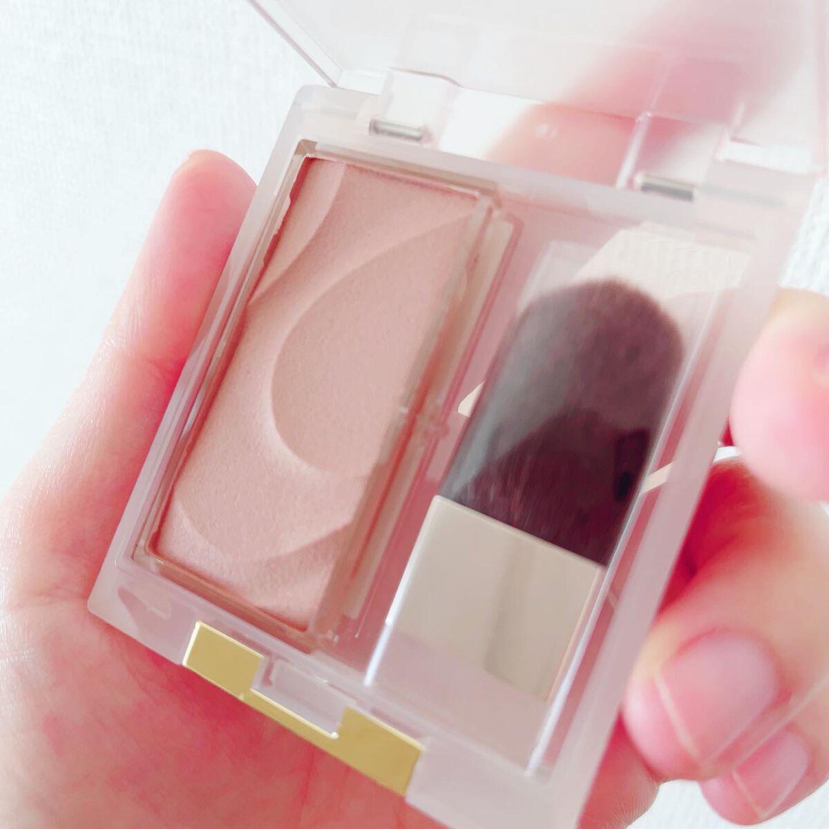 シームレストーン ブラッシュ/excel/パウダーチークを使ったクチコミ(6枚目)