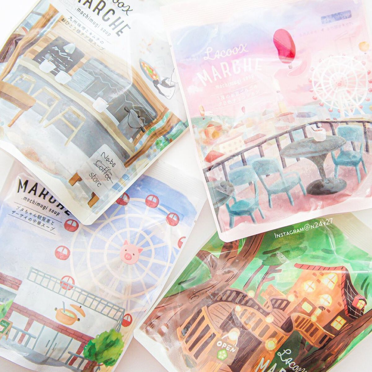 もち麦スープ/ラコックマルシェ/低糖質食品を使ったクチコミ(5枚目)