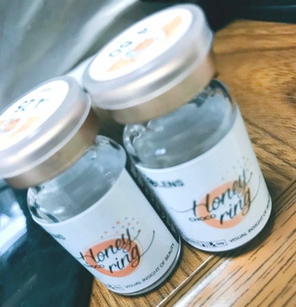 ハニーリング チョコ/OLENS/カラーコンタクトレンズの画像