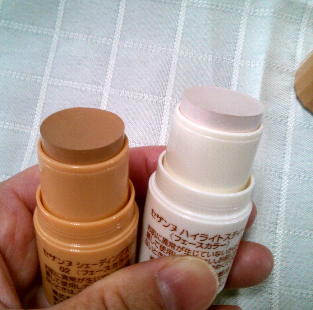 ハイライトスティック/CEZANNE/スティックハイライトを使ったクチコミ(2枚目)