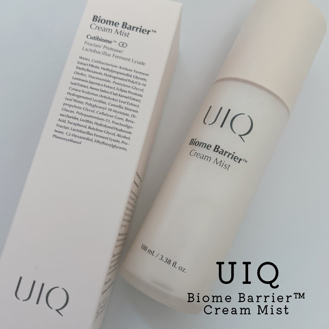 バイオームバリア クリームミスト/UIQ/ミスト状化粧水を使ったクチコミ（1枚目）