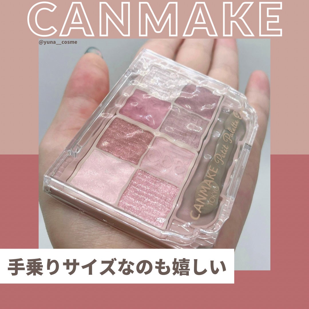 プティパレットアイズ/キャンメイク/パウダーアイシャドウを使ったクチコミ(4枚目)