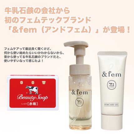 アンドフェム フェムケア泡ソープ/&fem/デリケートゾーンケアを使ったクチコミ(2枚目)