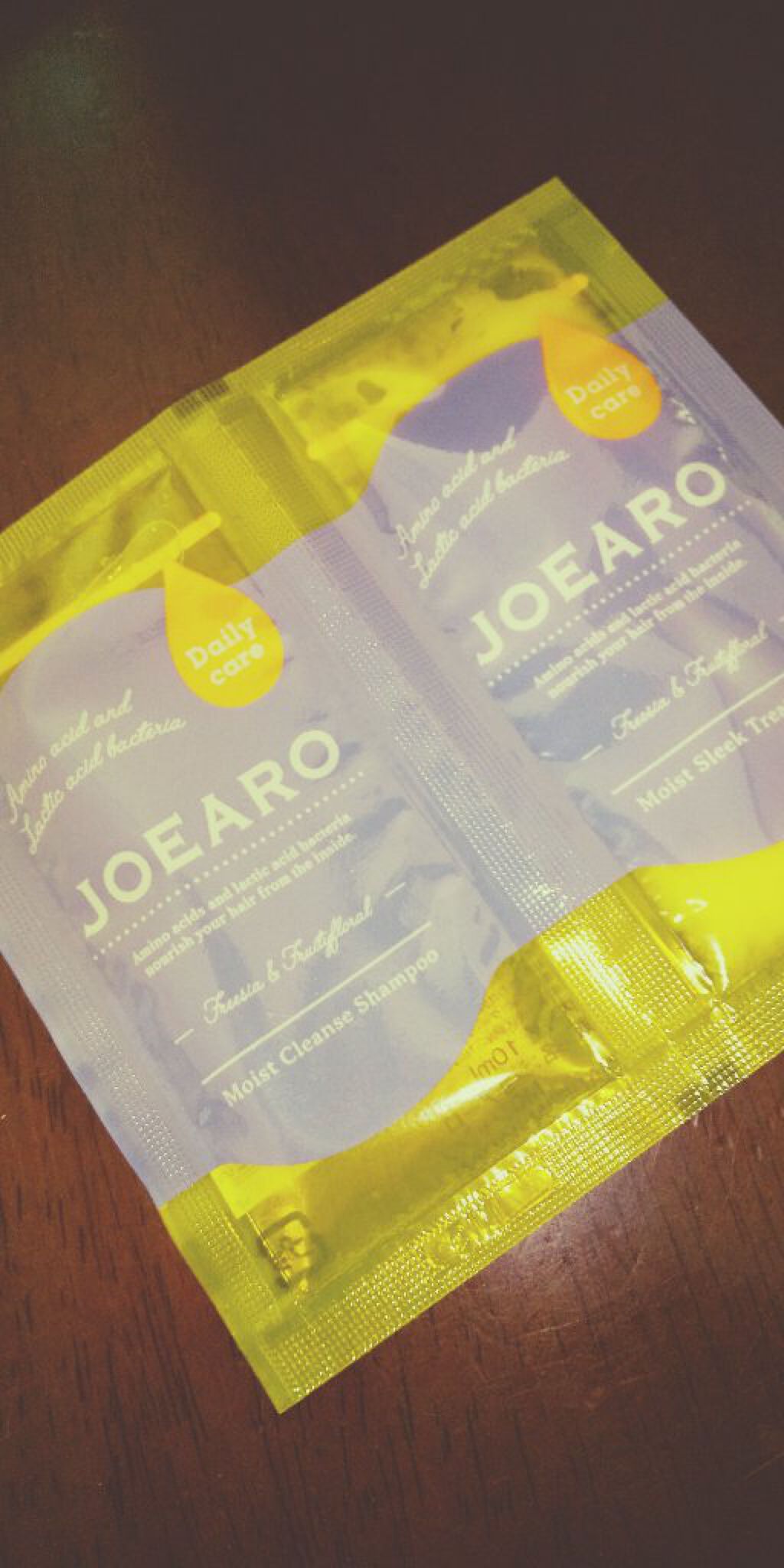 モイストクレンズシャンプー／モイストスリークトリートメント/JOEARO/市販シャンプーを使ったクチコミ（1枚目）