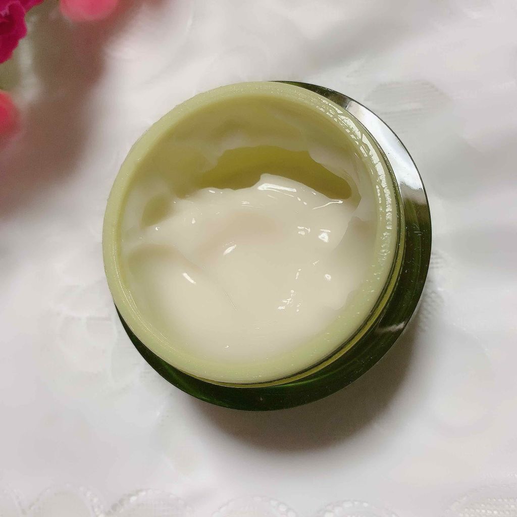 グリーンタンジェリン ハニーモイストクリーム/goodal/フェイスクリームを使ったクチコミ（2枚目）