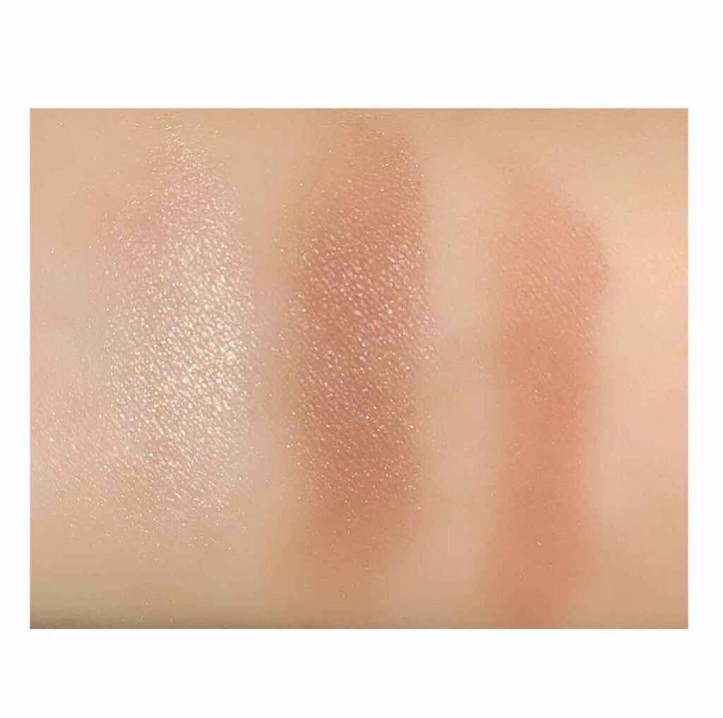 トーンアップアイシャドウ/CEZANNE/アイシャドウパレットを使ったクチコミ(3枚目)