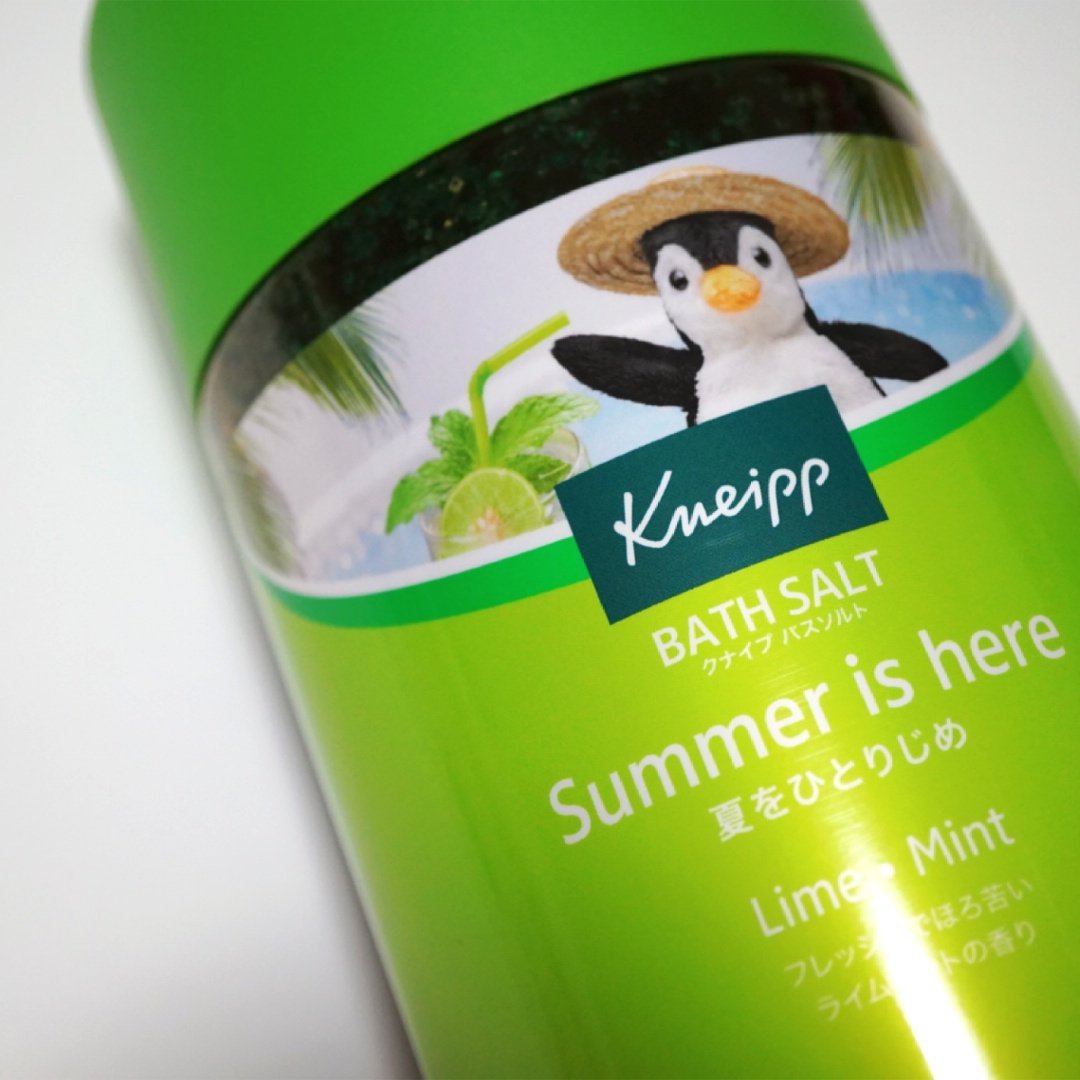 クナイプ バスソルト ライムミントの香り/クナイプ/無機塩系入浴剤を使ったクチコミ（1枚目）