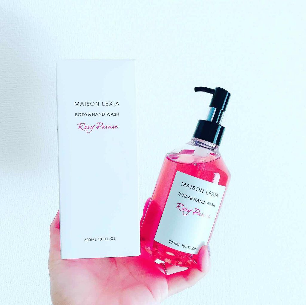 ボディ＆ハンドウォッシュ ロージーパリュール/MAISON LEXIA/ボディソープを使ったクチコミ（1枚目）