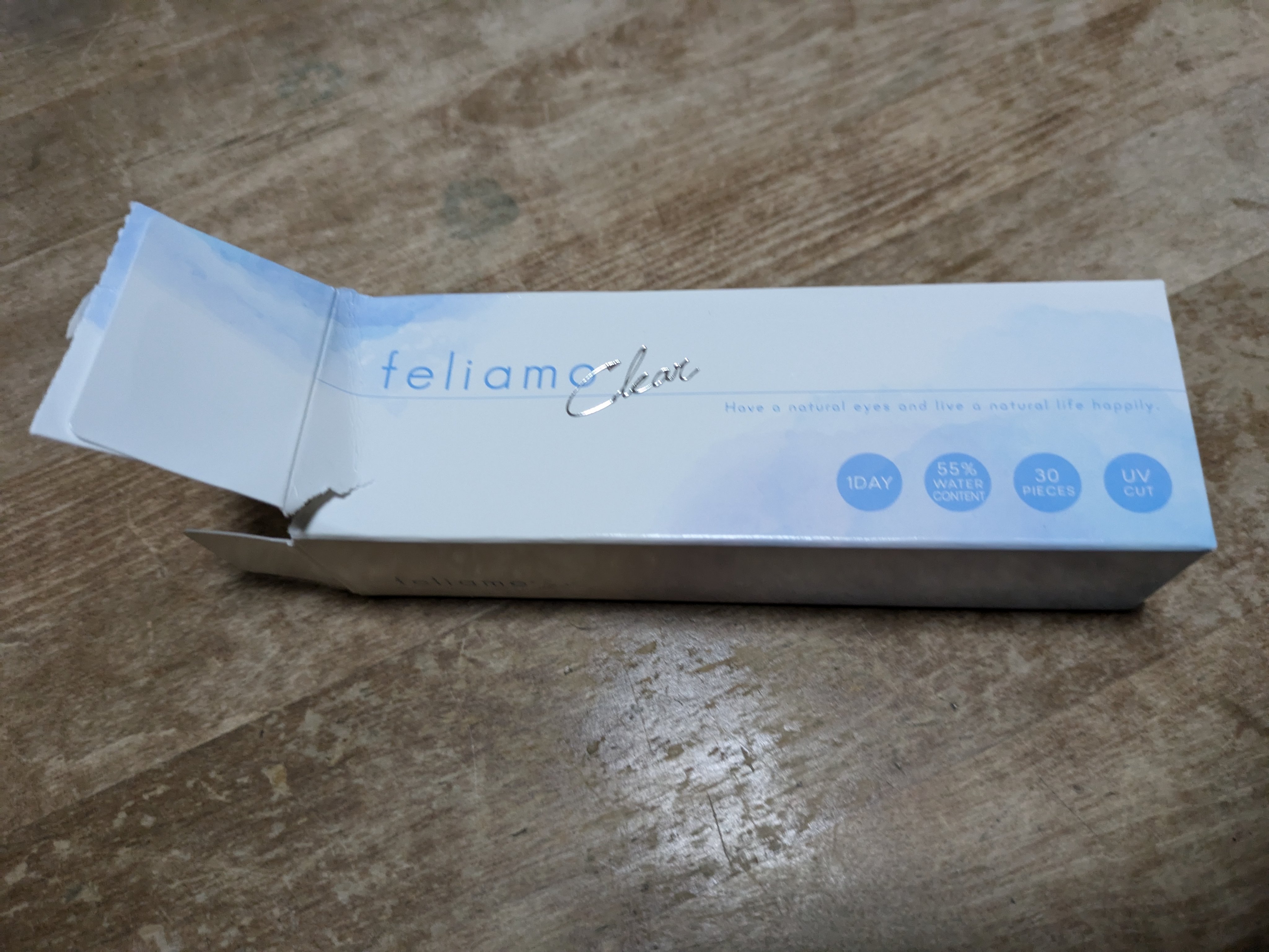 feliamoClear 1day/feliamo/カラーコンタクトレンズを使ったクチコミ（1枚目）