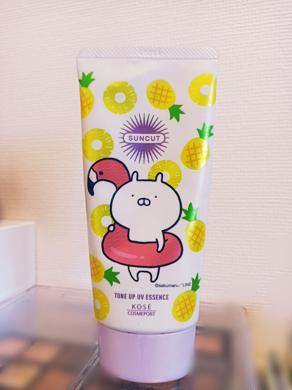 トーンアップUV エッセンス/サンカット®/日焼け止めローションを使ったクチコミ(1枚目)