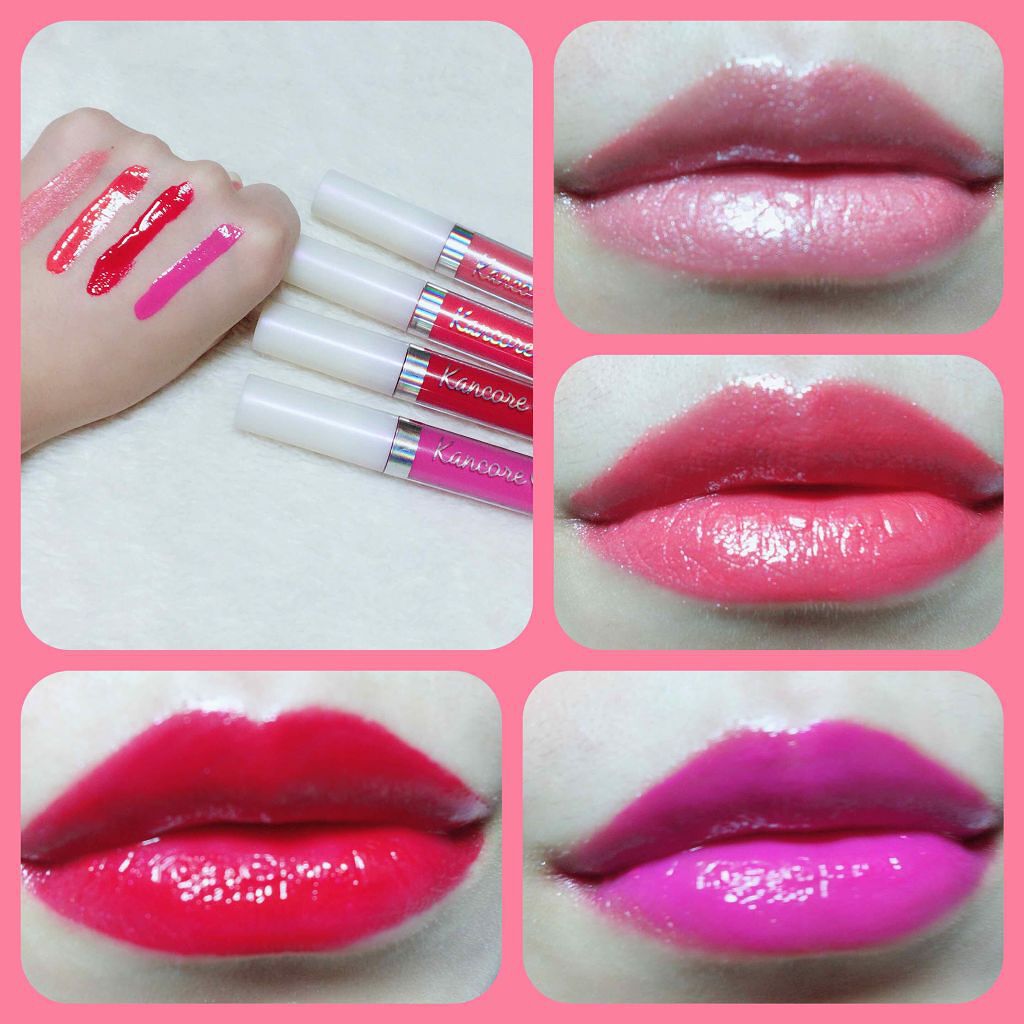 カンコレ リップグロス/DAISO/リップグロスを使ったクチコミ（2枚目）