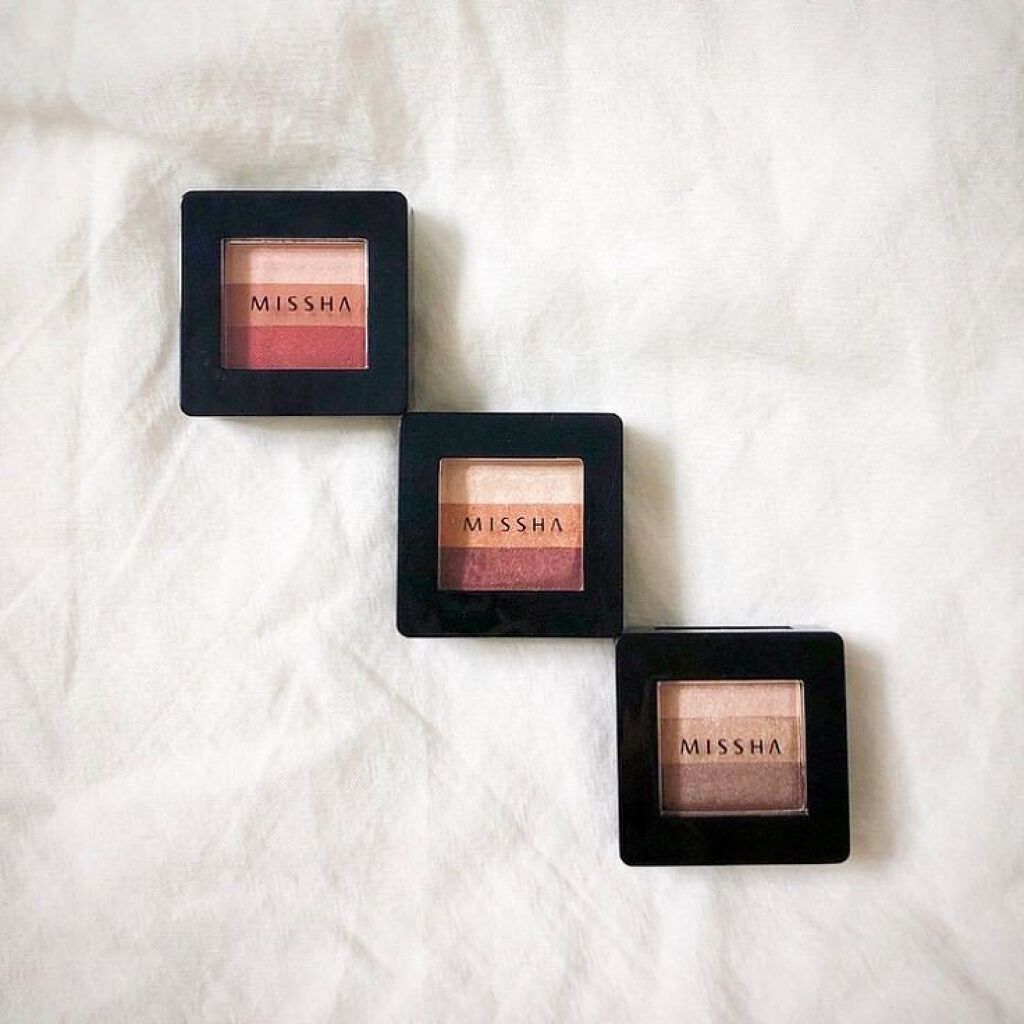 トリプルシャドウ/MISSHA/アイシャドウパレットを使ったクチコミ（1枚目）