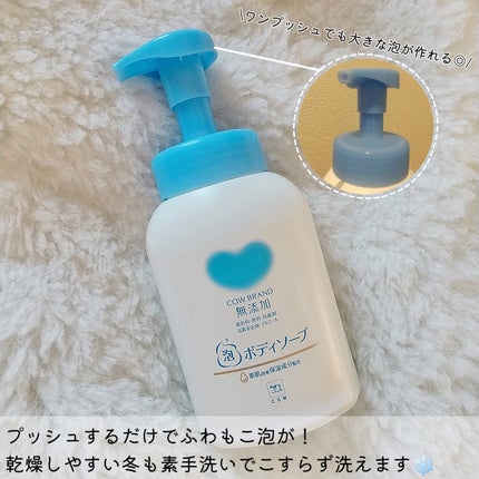 泡のボディソープ/カウブランド無添加/ボディソープを使ったクチコミ(2枚目)
