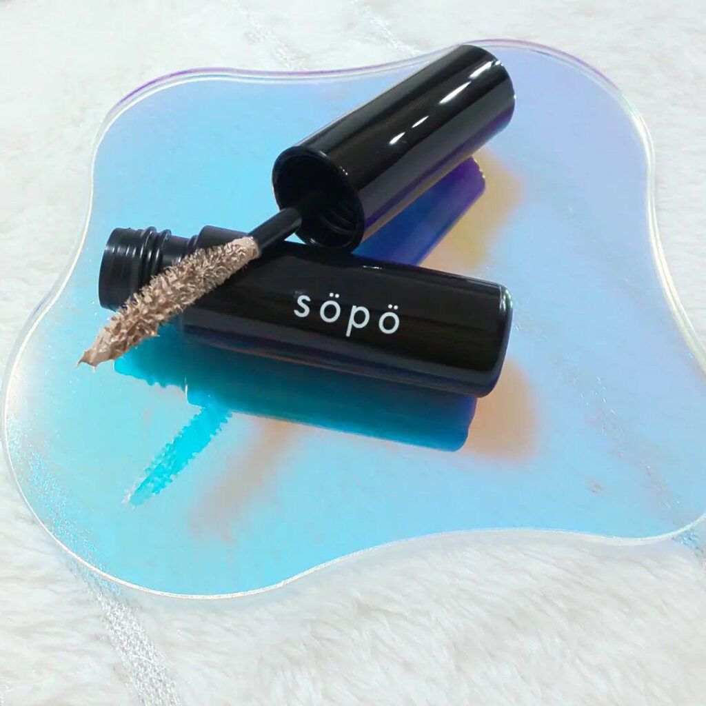 カラーマスカラ/sopo/マスカラを使ったクチコミ（2枚目）