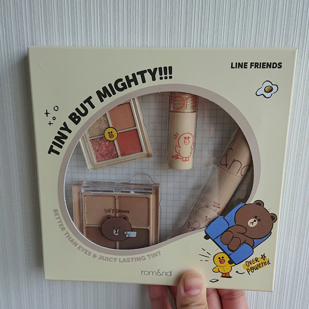 LINE FRIENDS EDITION/rom&nd/メイクアップキットを使ったクチコミ（1枚目）