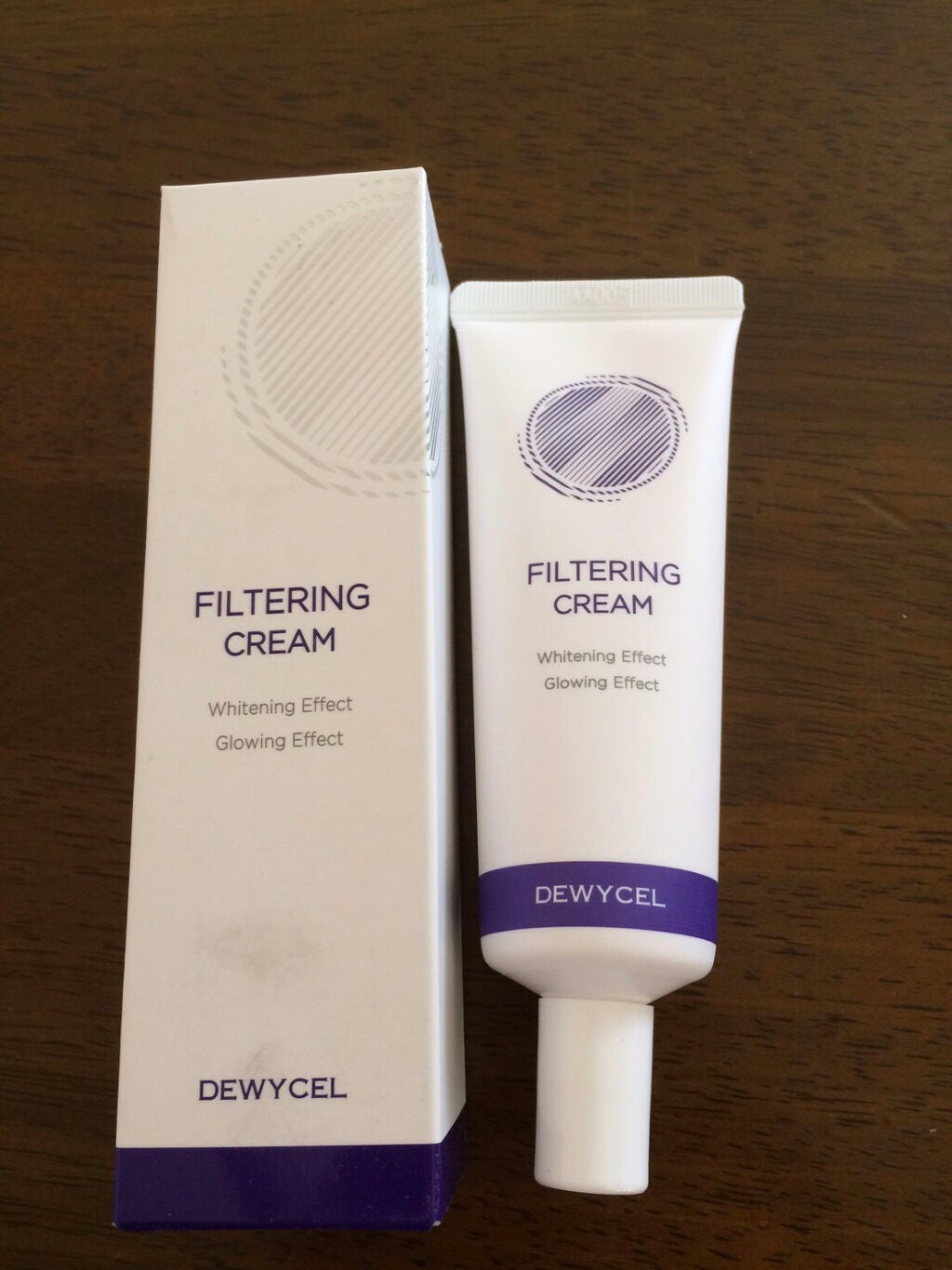 フィルタリングクリーム/DEWYCEL/日焼け止めクリームを使ったクチコミ(1枚目)