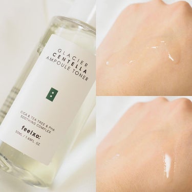 GLACIER CENTELLA AMPOULE TONER/feelxo/化粧水を使ったクチコミ（2枚目）