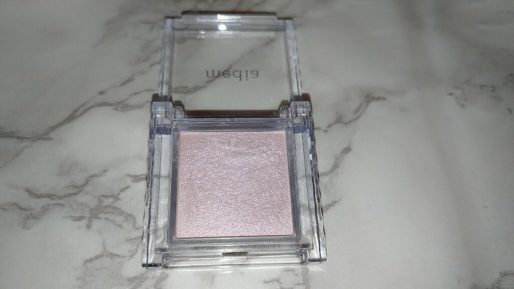 ブライトアップアイシャドウ/media/単色アイシャドウを使ったクチコミ(2枚目)