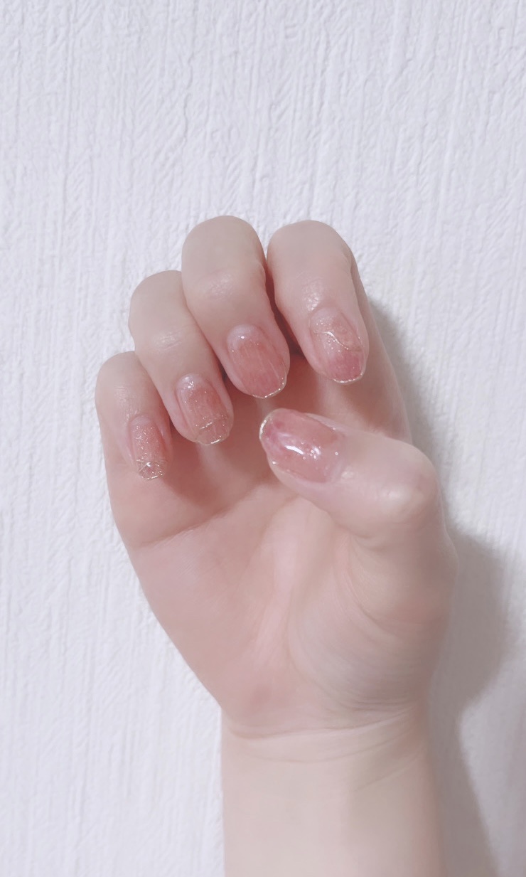 BRG ジェルネイル/DAISO/ジェルネイルを使ったクチコミ（2枚目）