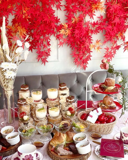 honey0627 on LIPS 「**先日の#アフタヌーンティー🍁🍎は今大人気のカフェ@haut..」(5枚目)