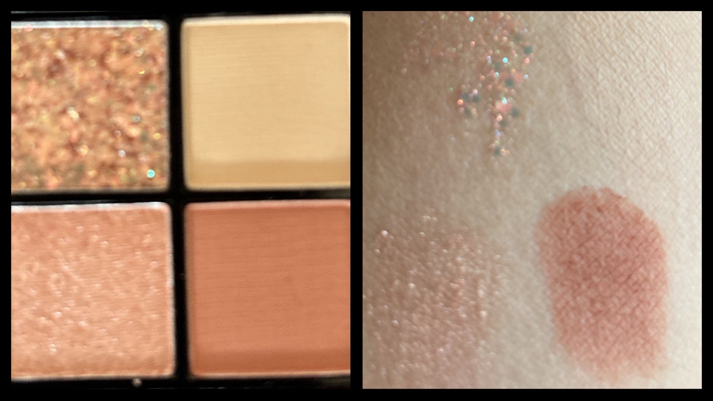 UR GLAM グリッターアイズ /U R GLAM/アイシャドウパレットを使ったクチコミ(3枚目)