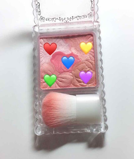 グロウフルールチークス/キャンメイク/パウダーチークを使ったクチコミ(2枚目)