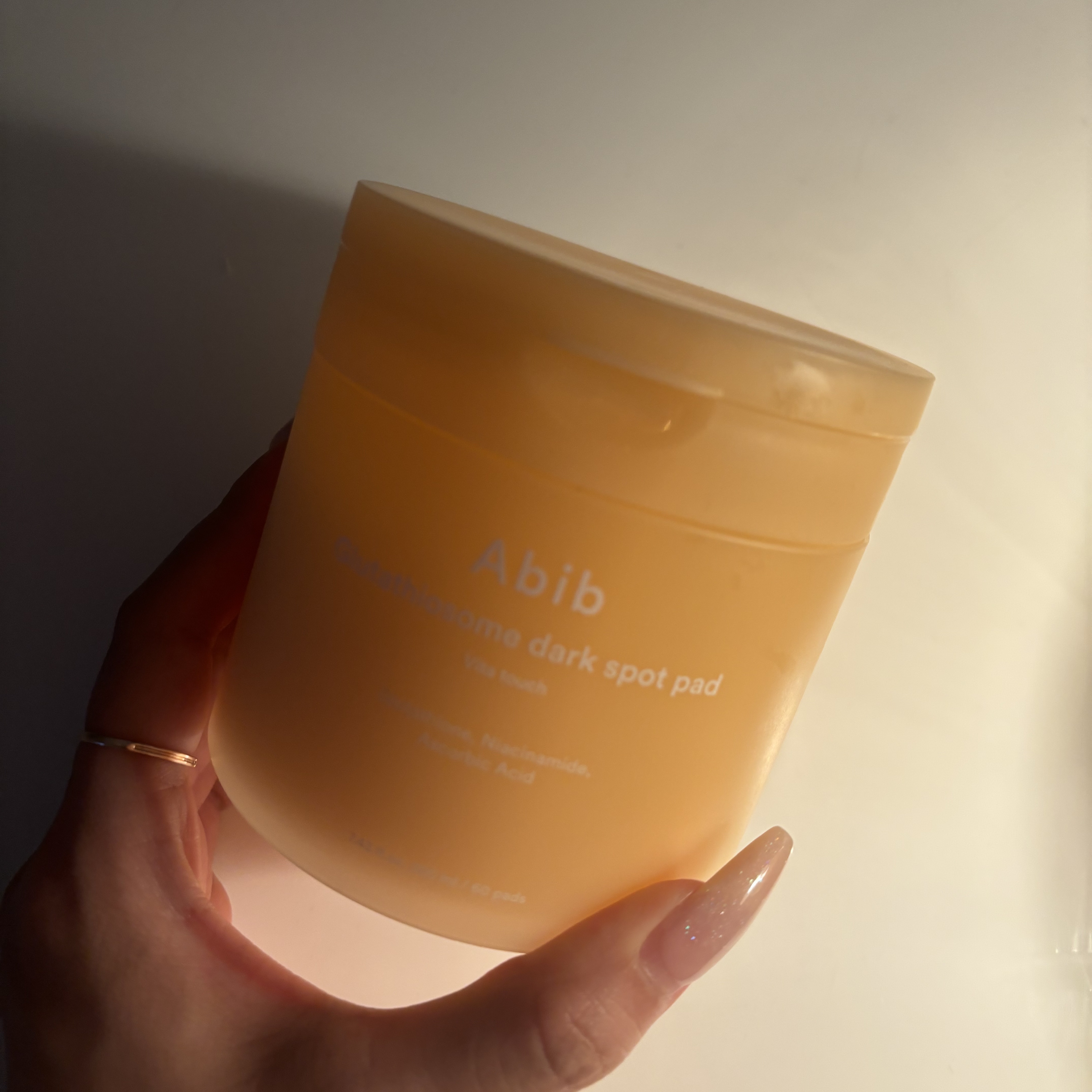 グルタチオンソームダークスポットセラムビタドロップ/Abib /美容液を使ったクチコミ（1枚目）