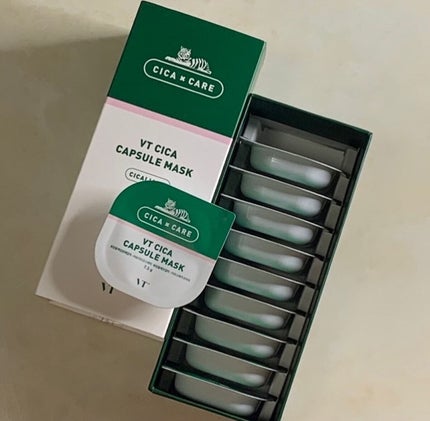 CICA カプセルマスク/VT/洗い流すパック・マスクを使ったクチコミ(3枚目)