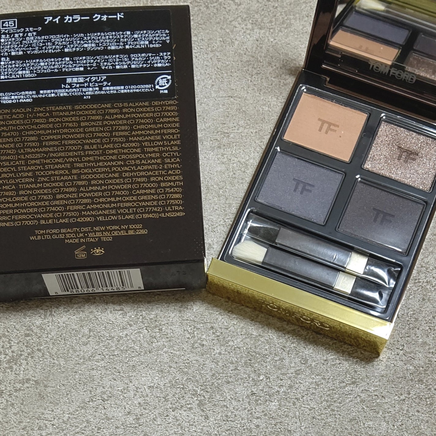 アイ カラー クォード/TOM FORD BEAUTY/アイシャドウパレットを使ったクチコミ(1枚目)