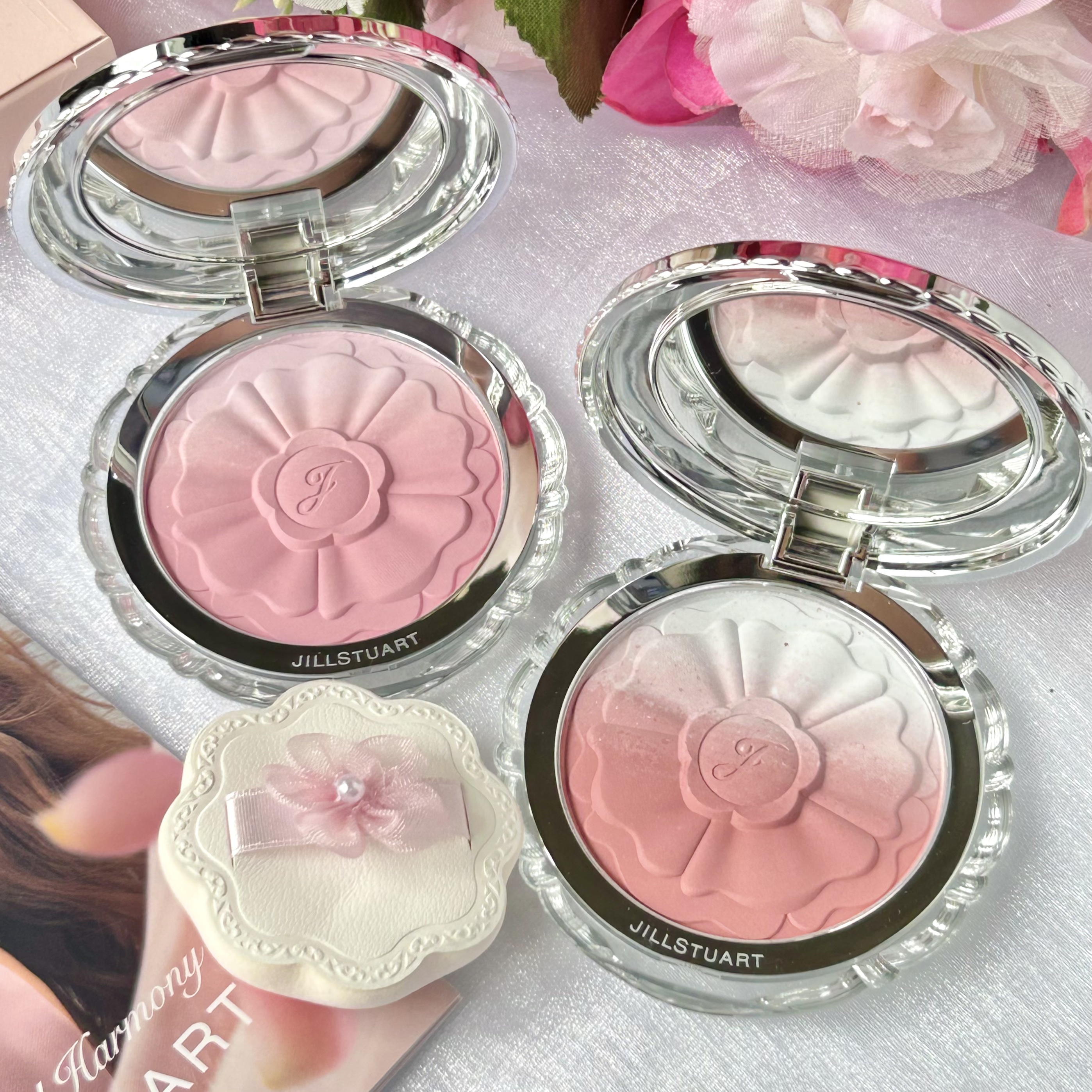 フラワークチュール メイクアップパフ/JILL STUART/パフ・スポンジを使ったクチコミ（3枚目）