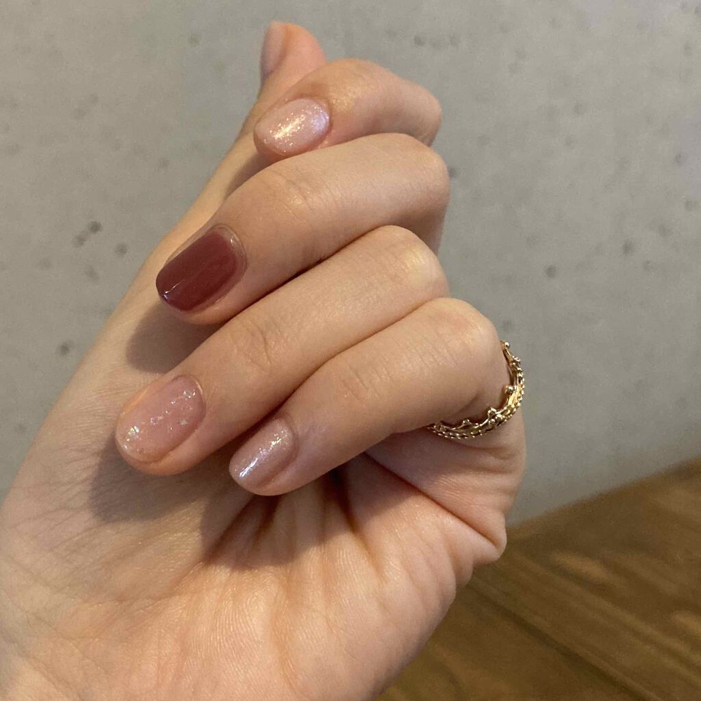 ナチュラルネイルカラーN SP073/デュカート/マニキュアを使ったクチコミ（1枚目）