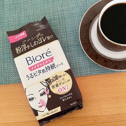 ビオレメイクの上からうるピタ肌持続シート/ビオレ/フェイスシートを使ったクチコミ(2枚目)